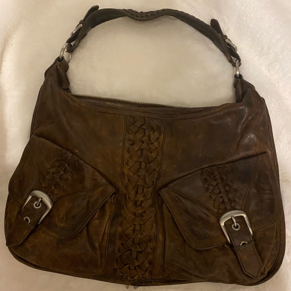 Junior Drake Boho hobo! gorgeous buttery leather